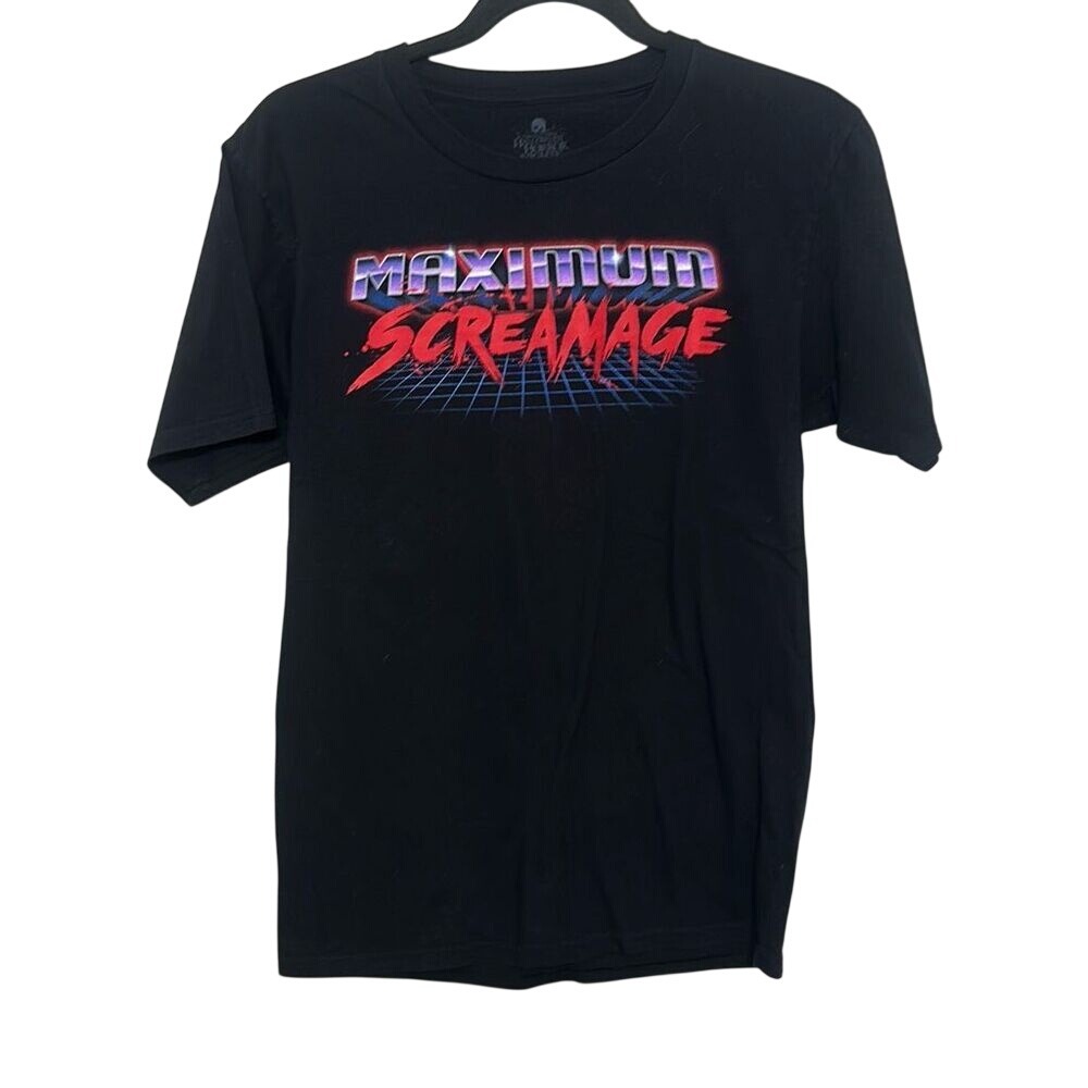 Universal Studios Maximum Screamage 2019 Halloween Horror Nights T-Shirt Small